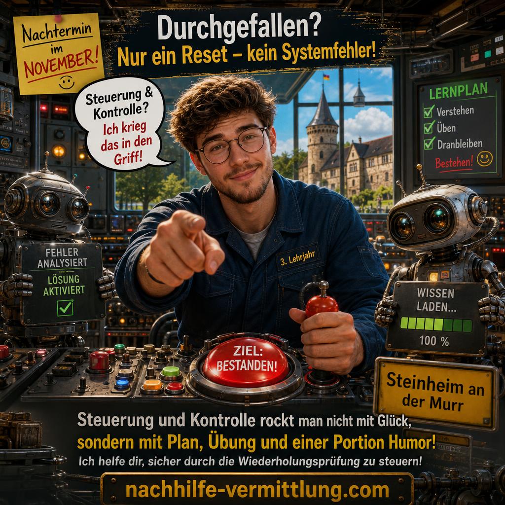 Nachhilfe Steuerung und Kontrolle, Steuerung Steinheim An Der Murr